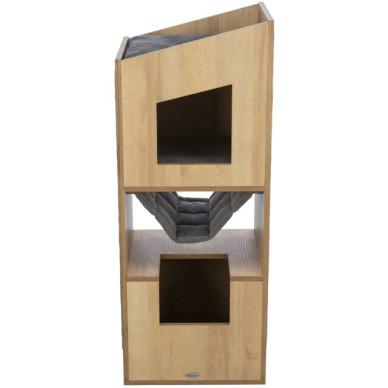 Trixie CityStyle turn de zgariat pentru pisici maro gri 41 x 38 x 105 cm